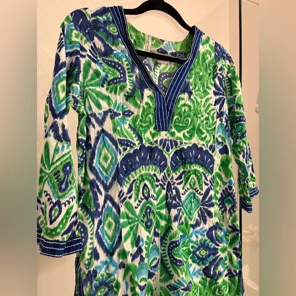 PEPPERMINT BAY • Women's Cover-Up/Beach Tunic • Size M - Picture 3 of 5